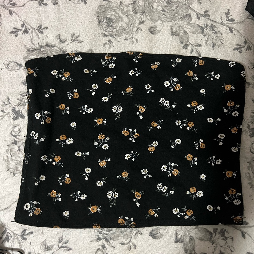Black tube top